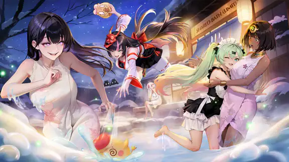 Onsen and Girls screenshot