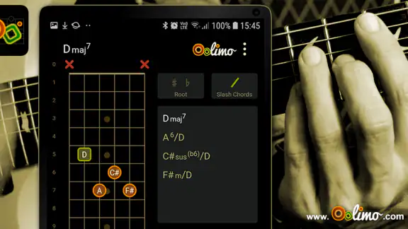 Oolimo Guitar Chords screenshot