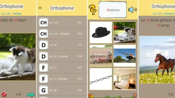 Orthophonie : exercices FR screenshot