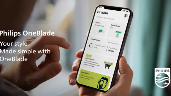Philips OneBlade screenshot