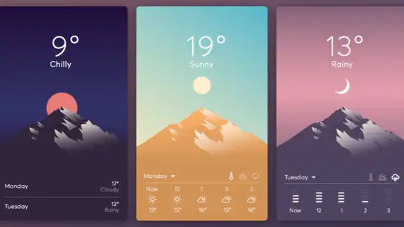Prévisions météo en temps réel screenshot