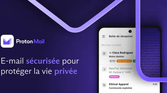 Proton Mail: Email chiffré screenshot