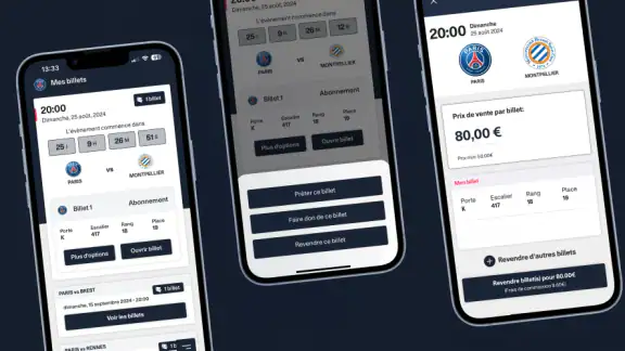 PSG Mon Abo screenshot