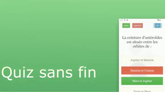 Quiz de culture générale screenshot