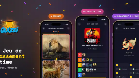 Quizei: Classement à l'Aveugle screenshot