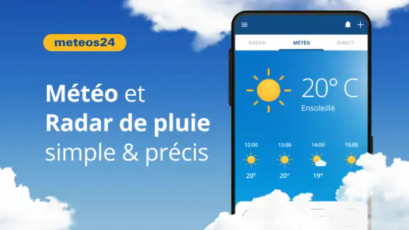 Radar meteos24 & météo fiable screenshot