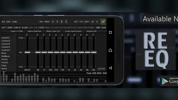 RE Equalizer FX screenshot
