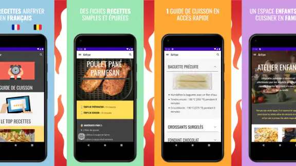 Recettes Airfryer en Francais screenshot