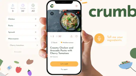 Repas dans mon frigo - Crumb screenshot