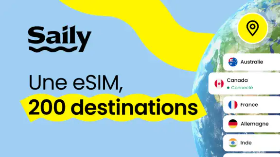 Saily : votre eSIM voyage screenshot