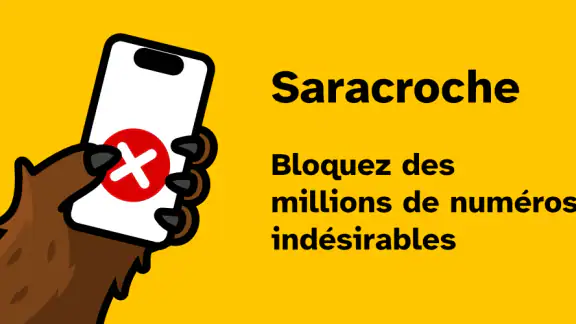 Saracroche : bloqueur d'appels screenshot