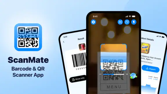 ScanMate: Barcode & QR Scanner screenshot