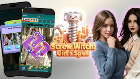 Screw Witch: Girl's Spell screenshot
