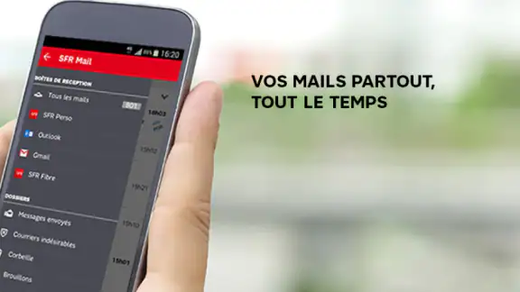SFR Mail screenshot