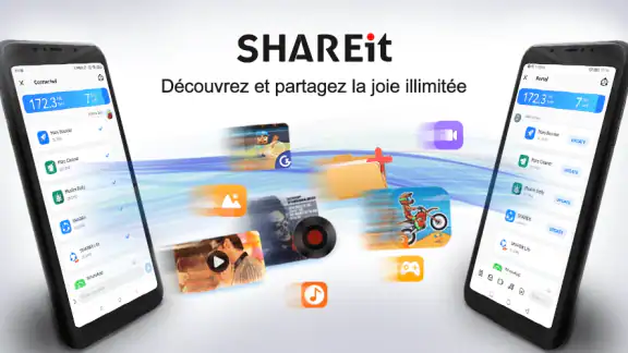 SHAREit: partager des fichiers screenshot
