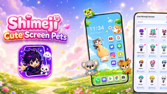 Shimeji: Anime Pets On Screen screenshot