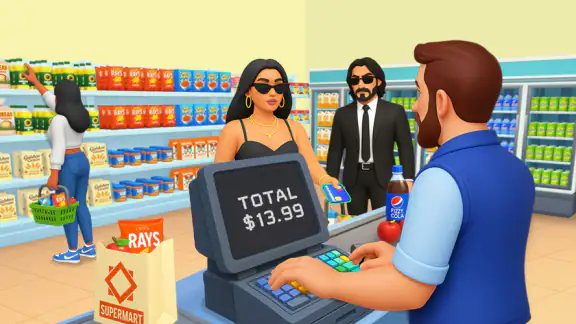 Simulateur de supermarché screenshot