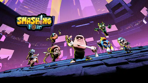 Smashing Four: PvP Hero Cogner screenshot