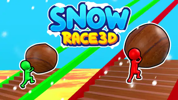 Snow Race 3D™: Fun Racing screenshot