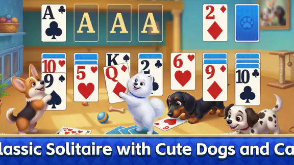 Solitaire : Ville des Animaux screenshot