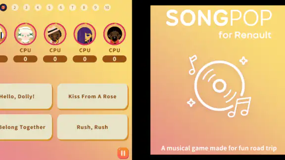 SongPop for Renault screenshot