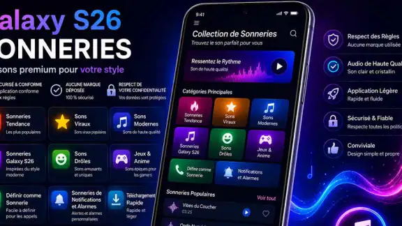 Sonneries Galaxy S26 – Sons screenshot