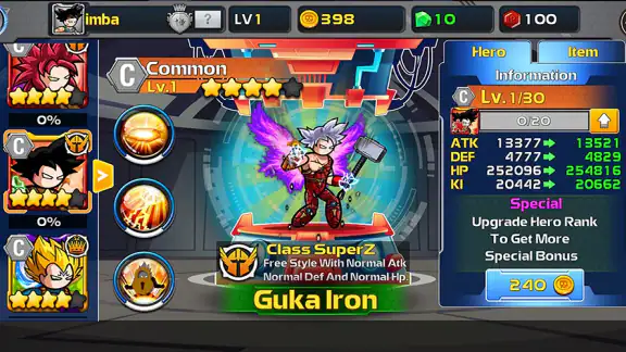 Stick Warrior SuperHero Dragon screenshot