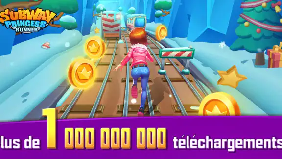 Subway Princess Runner screenshot