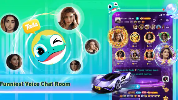 Tada - Salle Chat Vocal Groupe screenshot