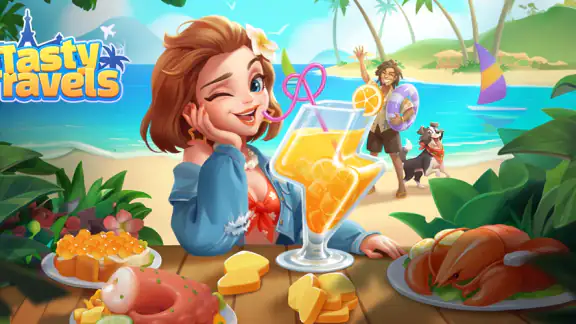 Tasty Travels: Merge Game screenshot