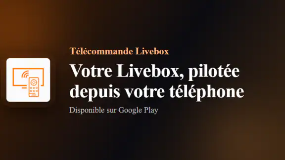 Télécommande pour Livebox screenshot