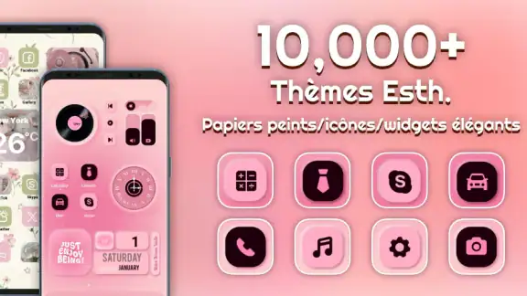 Themely - Icônes & Widgets screenshot