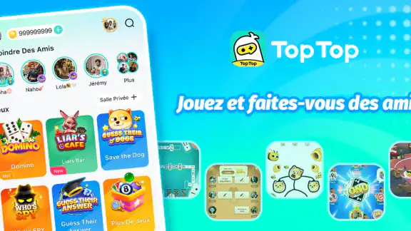 TopTop : Jeux & Chat screenshot