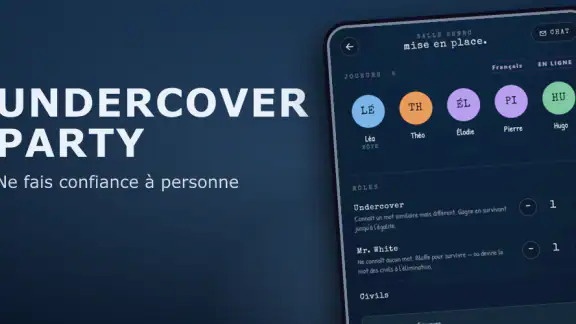 UnderCover & Mr White Party screenshot