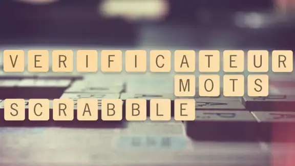 Verificateur Mots SCRABBLE screenshot