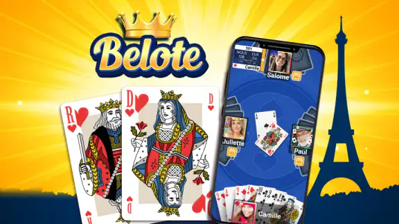 VIP Belote et Coinche En Ligne screenshot