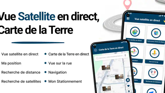 Vue satellite en direct, Terre screenshot