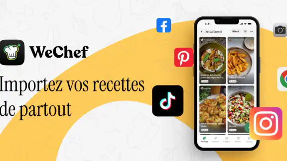 WeChef - Carnet de Recettes screenshot