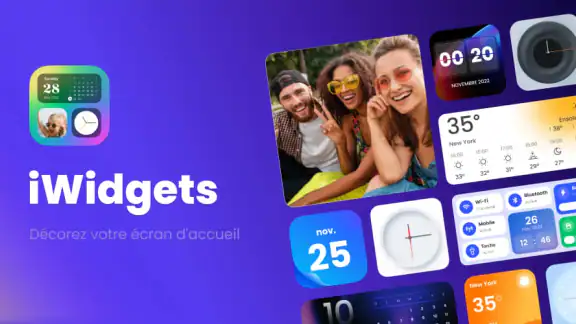 Widgets et Thèmes : iWidgets screenshot