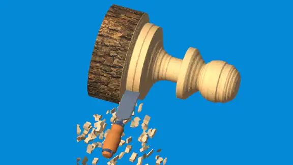 Woodturning screenshot