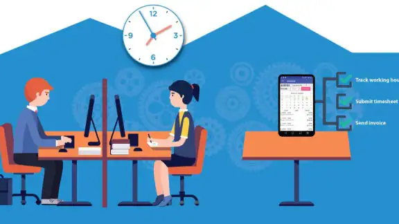 WorkLog: Feuille temps Facture screenshot