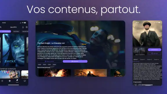 Zen IPTV Player screenshot