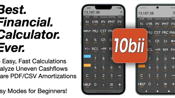 10bii Financial Calculator screenshot