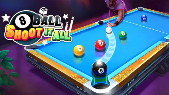 8 Ball Shoot It All - 8 Pool screenshot