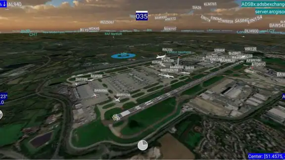 ADSB Flight Tracker screenshot