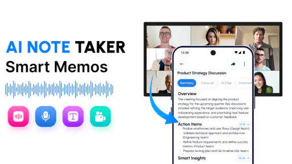 AI Note Taker: Smart Memos screenshot