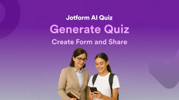 AI Quiz Maker by Jotform screenshot