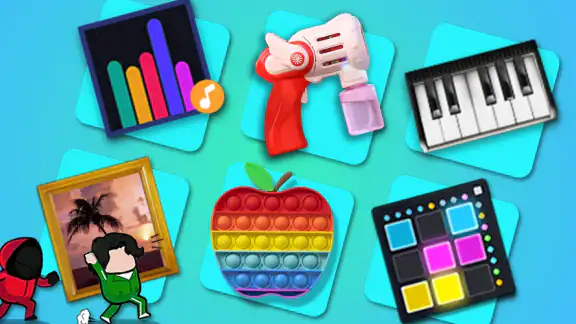 Antistress relaxing toy game screenshot