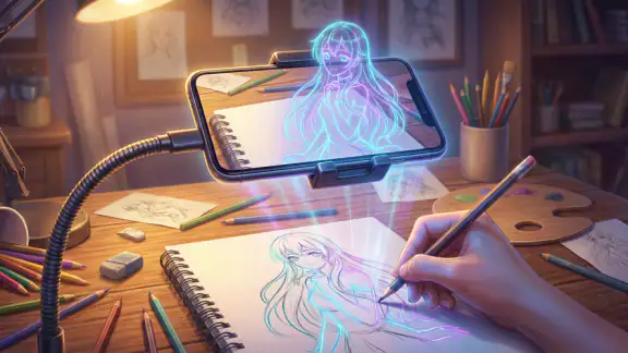 AnySketch Neo AR Trace Drawing screenshot