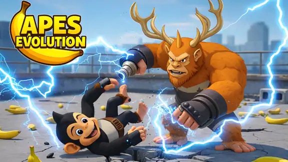 Apes Fighting Game screenshot
